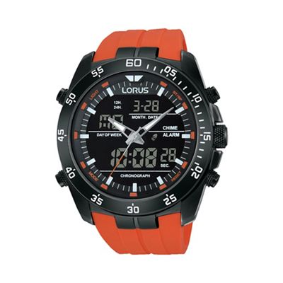 Men's digital strap watch rw625ax9